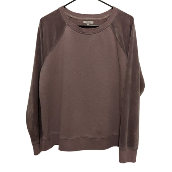 Maurice's Velvet Sleeved Sweater - Picture 1 of 3